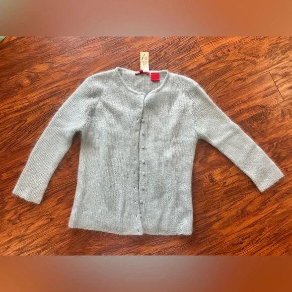 Vintage Burns Mohair Cardigan - Picture 2 of 7